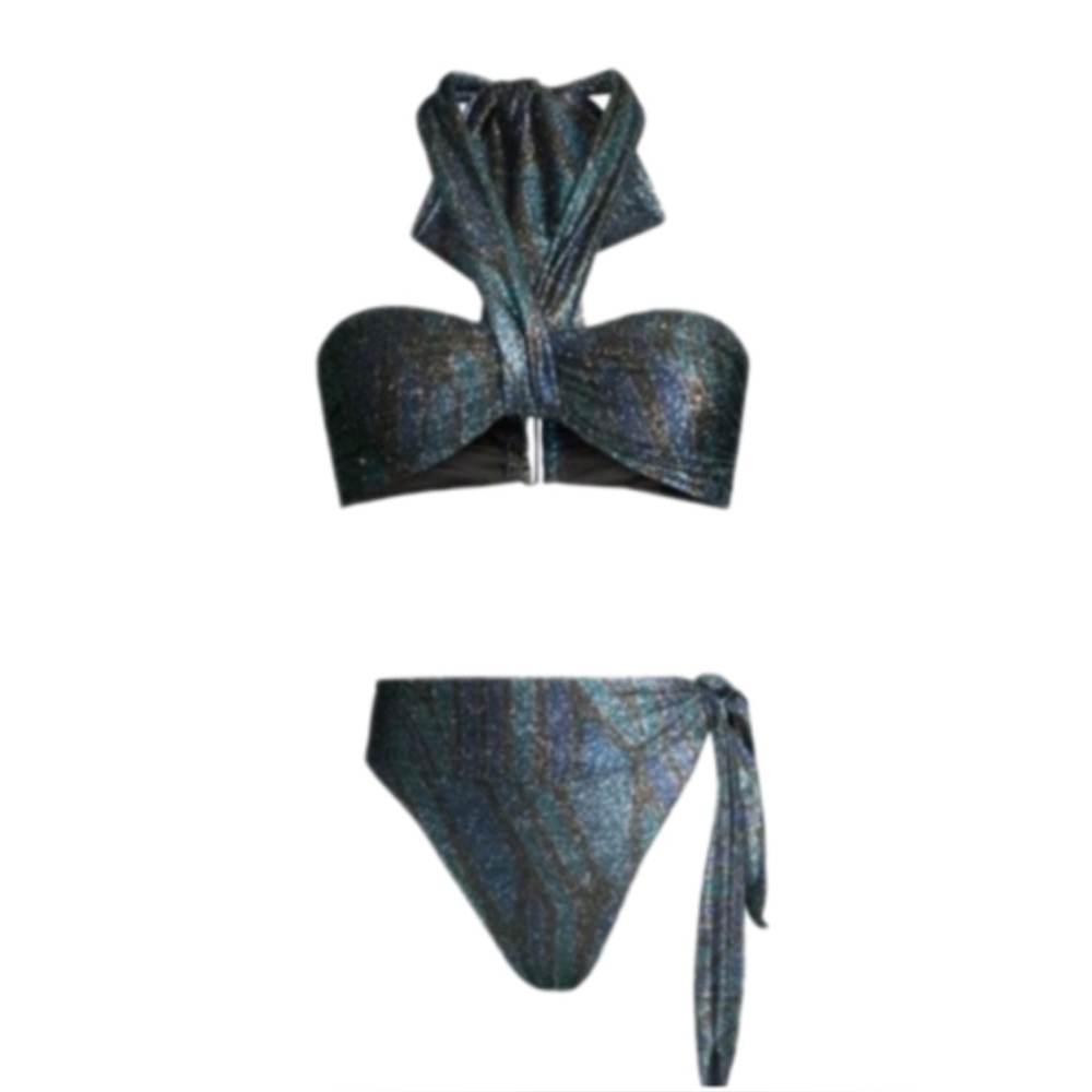 Ramy Brook Sparkle Bikini Set